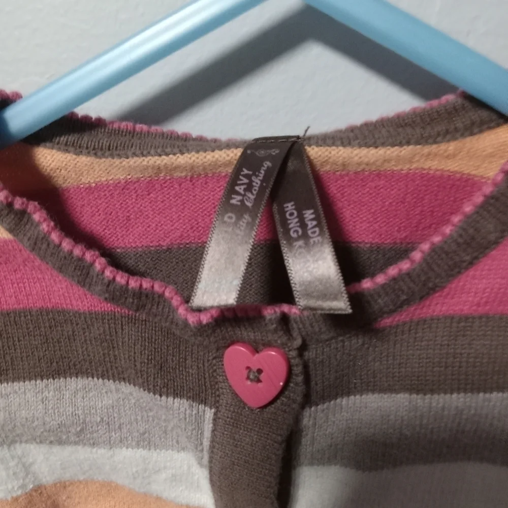 Old navy girls pants and sweater set. Size 12-18 months - Picture 6 of 13